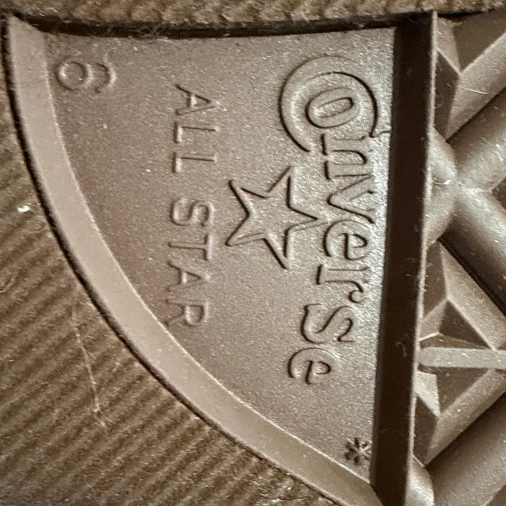 Converse Black High Top Sneakers with White Laces - Picture 2 of 3
